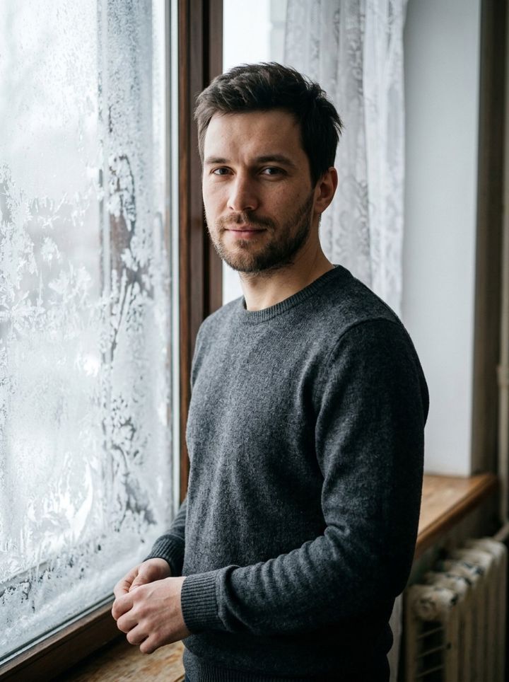 ИИ-фотосессия «Новогодняя мужская»: пример кадра 4